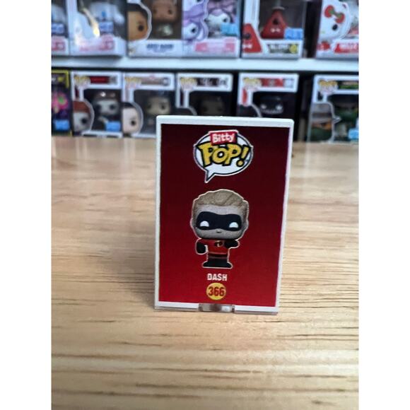 CHASE BITTY Dash The Incredibles Funko Pop #366 Disney Pixar Movies Animation - Picture 2 of 6